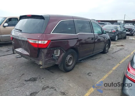 2012 Honda Odyssey Lx z USA, uszkodzony, nr VIN 5FNRL5H2XCB114790